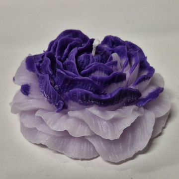 Candle Purple Peony Bloom Candle (Lrg)