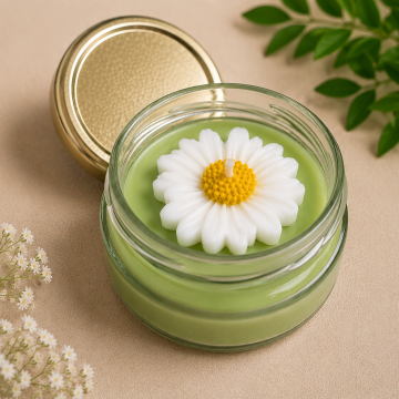 Candle Green Jam Jar Candle