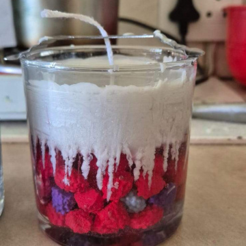 Candle Frosted Berry Bliss Candle